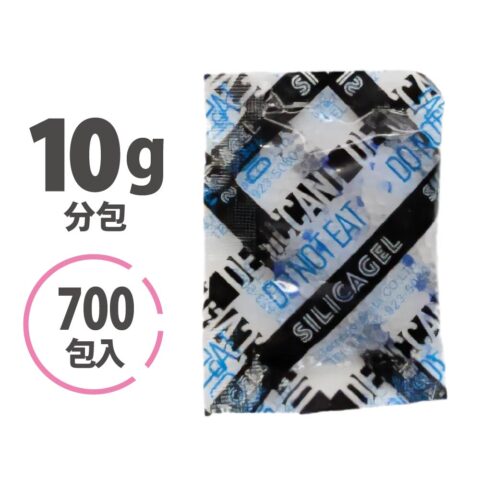 シリカゲルA型 10ｇ〈700個入/段ボール〉